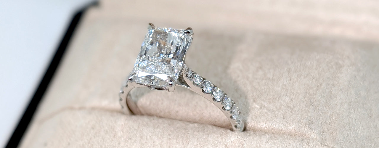 A Love Story in Platinum & Brilliance
