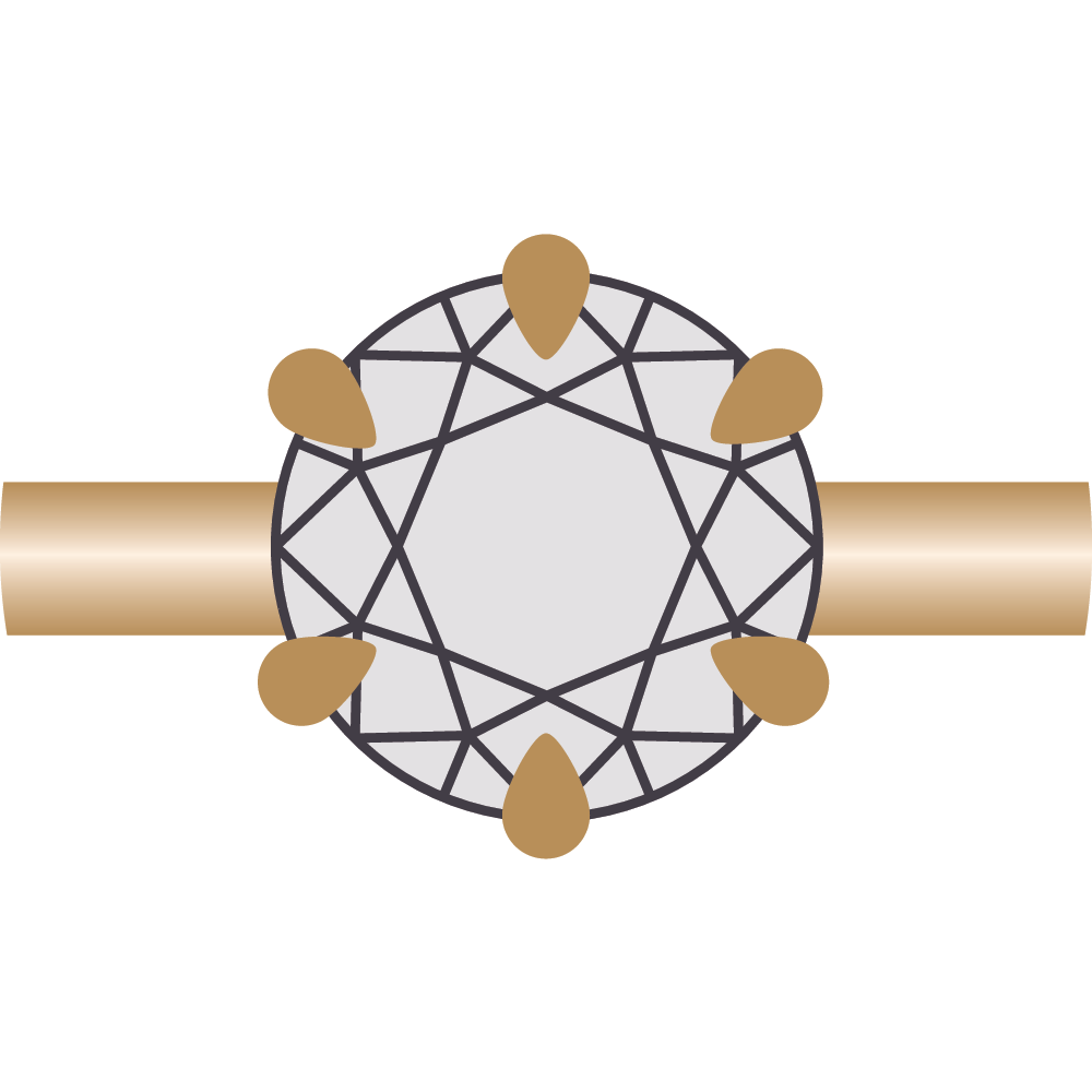 Jewellery with Claw Settings