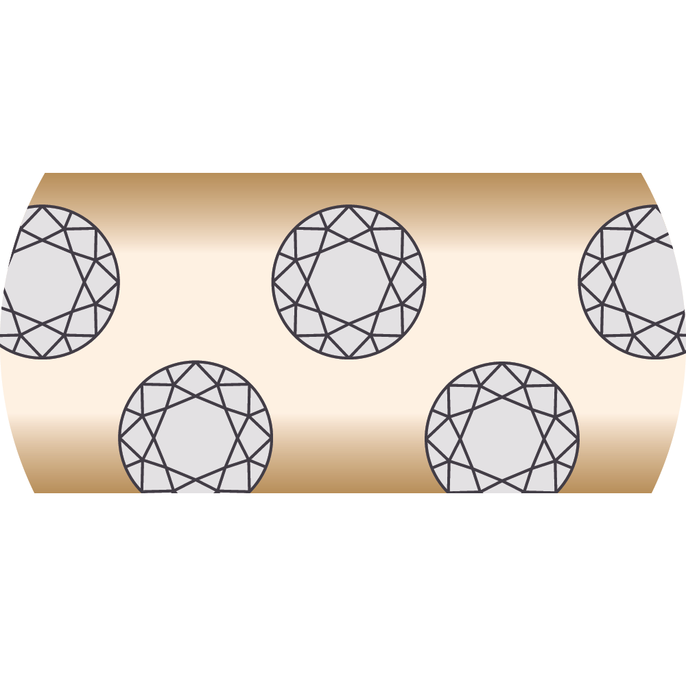 Jewellery with Flush Settings