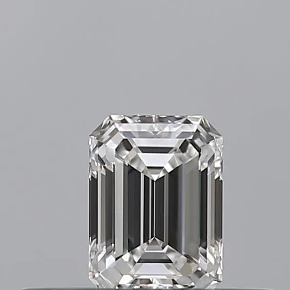 0.24ct Emerald Natural Diamond (Colour E, Clarity IF, GIA Certified)