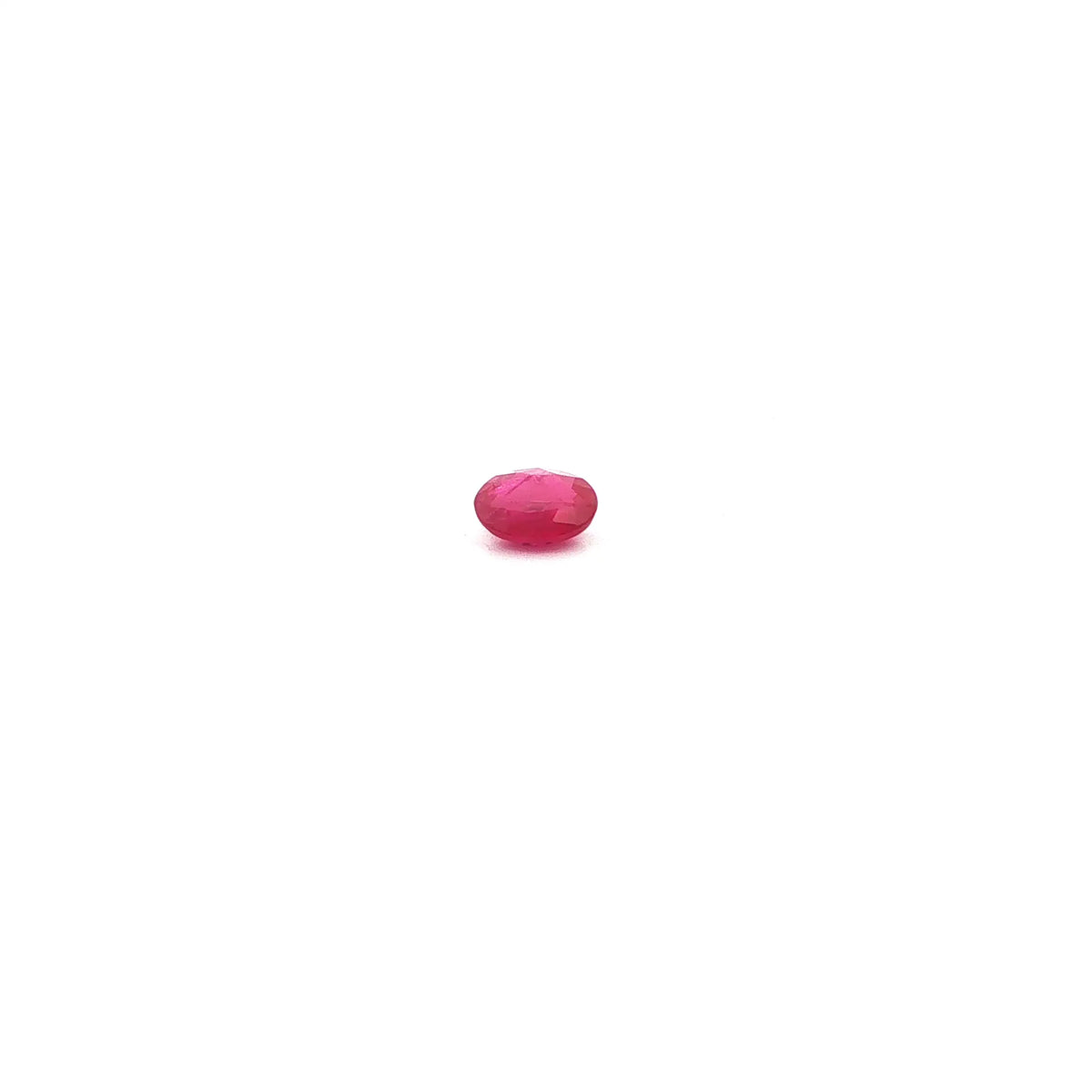 0.42ct Oval Natural Ruby (Colour Red, Clarity Slightly Included, Cut Faceted)