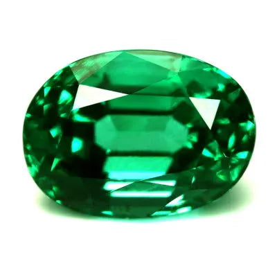 3.00ct Oval Lab-grown Emerald | EC