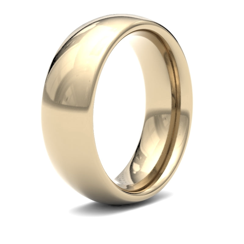 Gents Court Yellow Gold Band