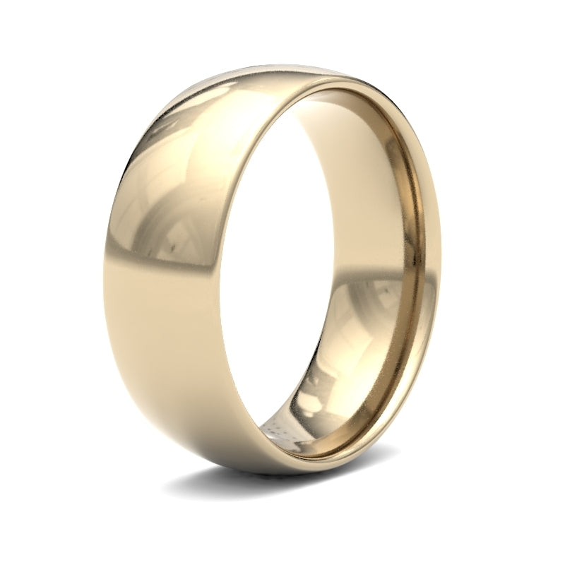Gents Court Yellow Gold Band