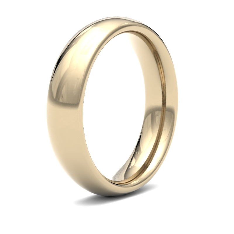 Gents Court Yellow Gold Band