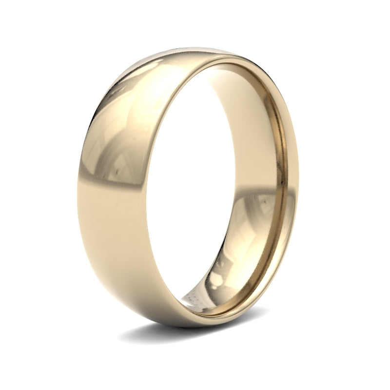 Gents Court Yellow Gold Band