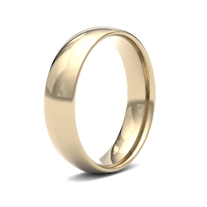 Gents Court Yellow Gold Band