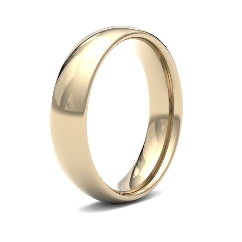 Gents Court Yellow Gold Band