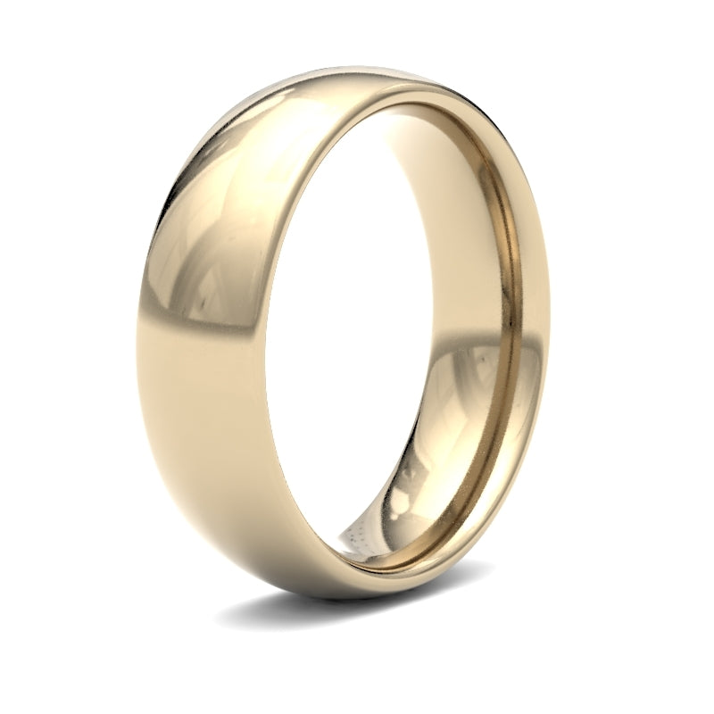 Gents Court Yellow Gold Band