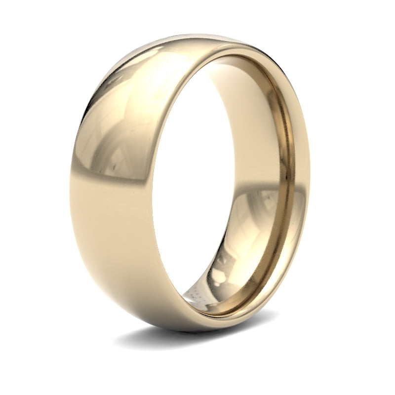 Gents Court Yellow Gold Band