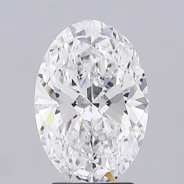 3.00ct Oval Lab-grown Diamond | D/IF EX