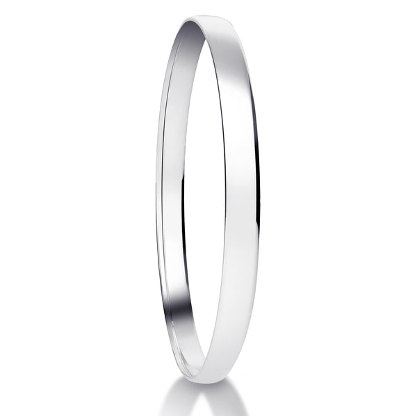 Soft Court Bangle | Plain Solid Stackable | BG1005
