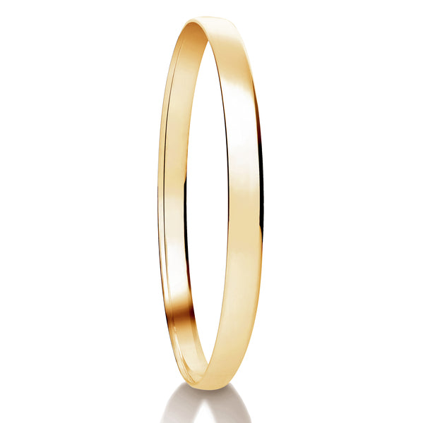 Soft Court Bangle | Plain Solid Stackable | BG1005