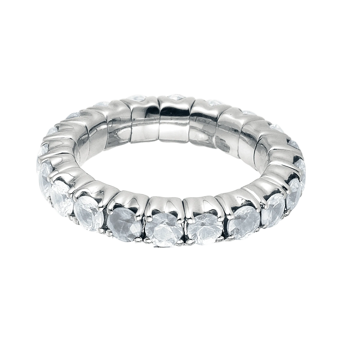 FLEX Eternity Ring, Round Diamonds | FLEX137