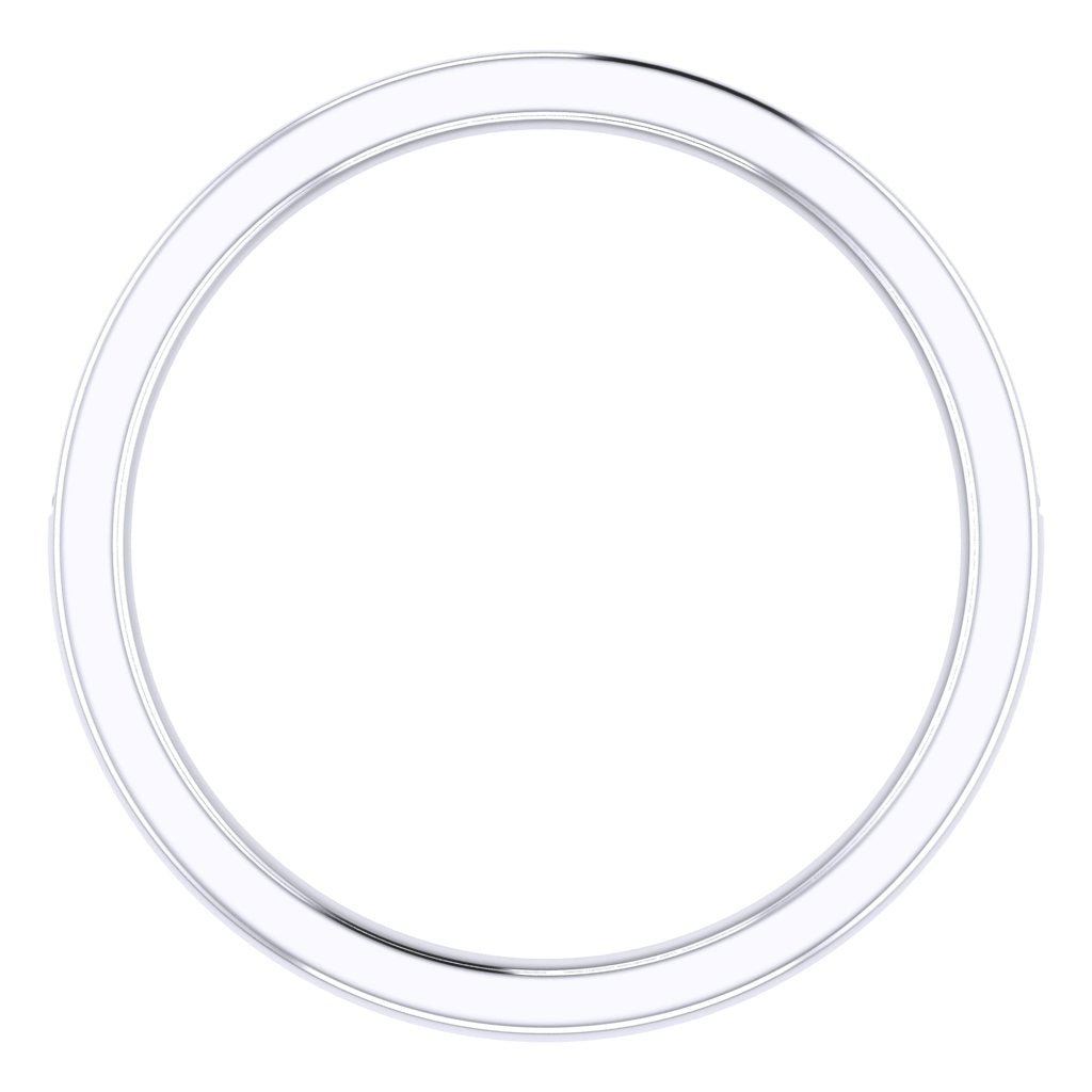 GRAIN AND CHANNEL SET ROUND DIAMOND ETERNITY RING, CLAW SET, PLATINUM