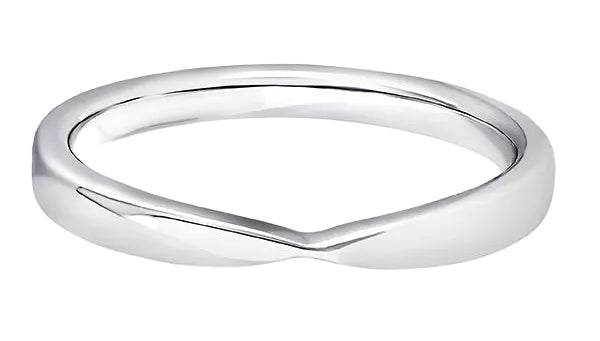 Shaped Ring, Pinched Plain Band | SB1002