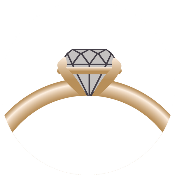 Rings with Low Profile Heads