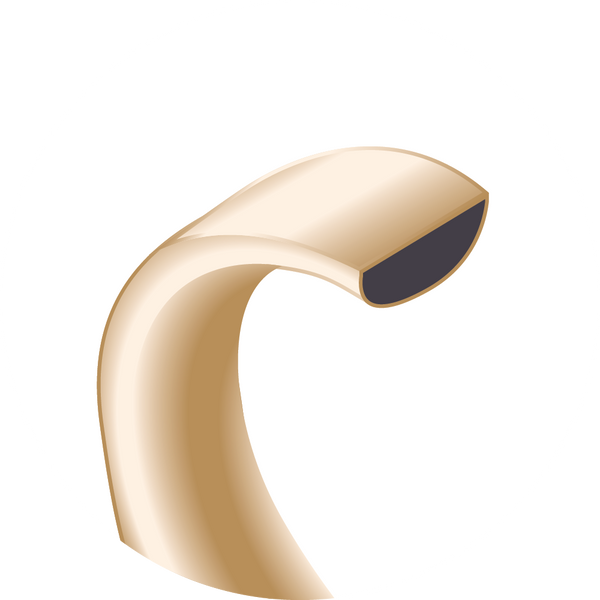 Rings with a Flat Court Profile