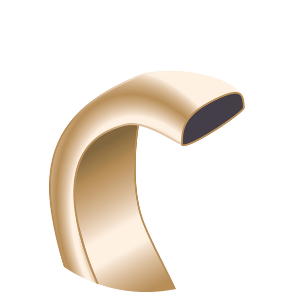 Rings with a D-Shape Profile