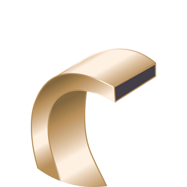 Rings with a Flat Profile