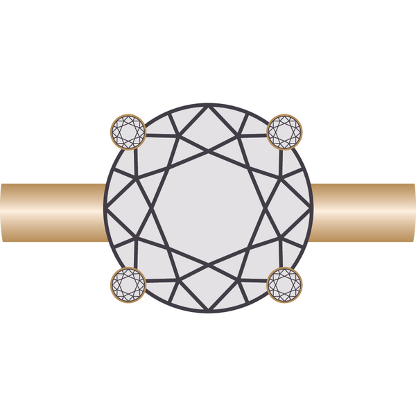 Jewellery with Gem Set Prong Settings