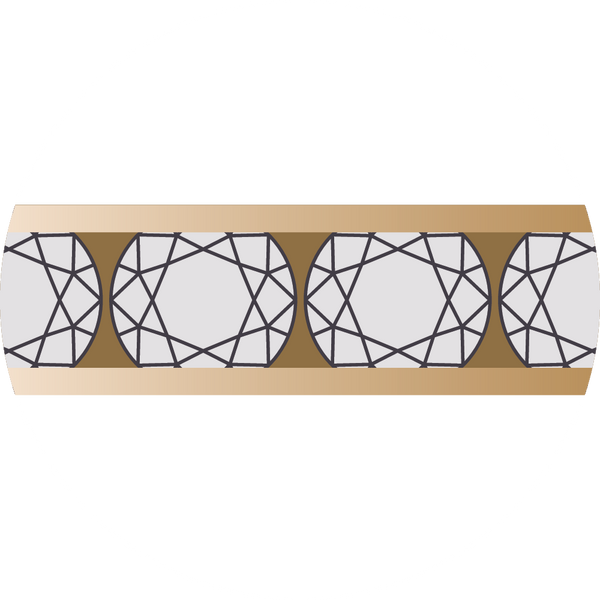 Jewellery with Channel Settings