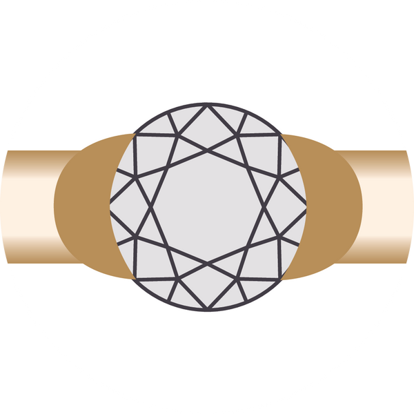Jewellery with Tension Settings