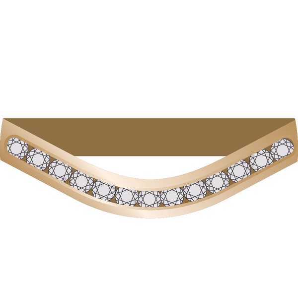 Rings with a Curved Shank or Shoulder