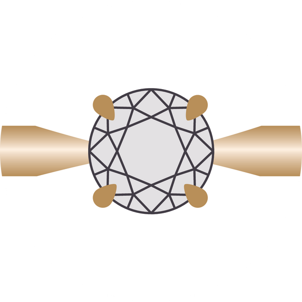 Rings with a Pinched Shank or Shoulder