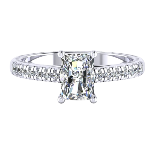 Radiant Shape Engagement Rings