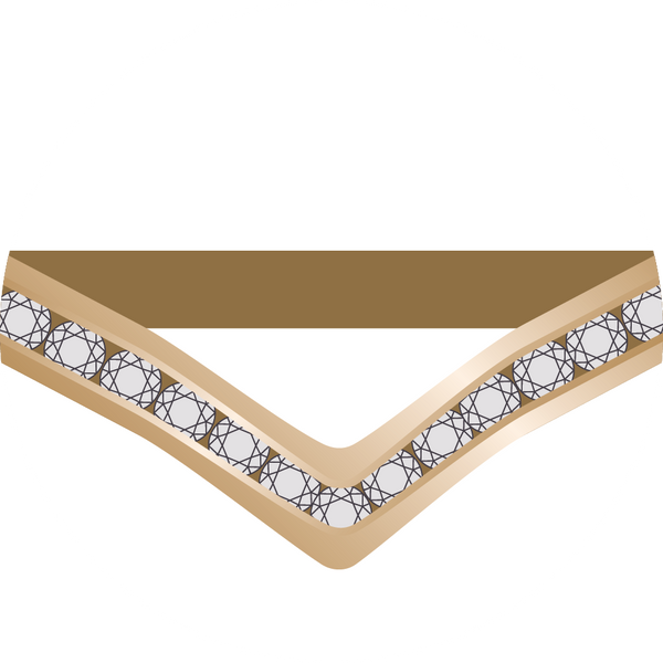Rings with a Wishbone Shank or Shoulder