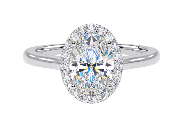 Halo Style Rings