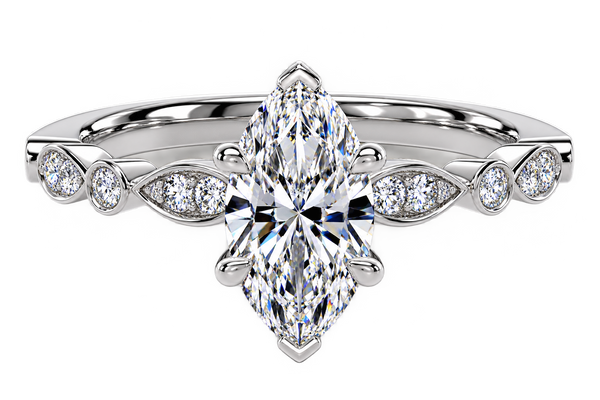 Engagement Rings with Lab Grown Gemstones & Diamonds