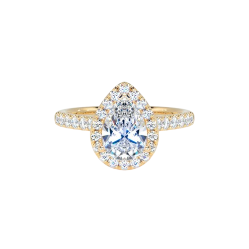 Pear Shape Engagement Rings