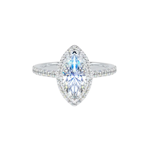 Marquise Shape Engagement rings