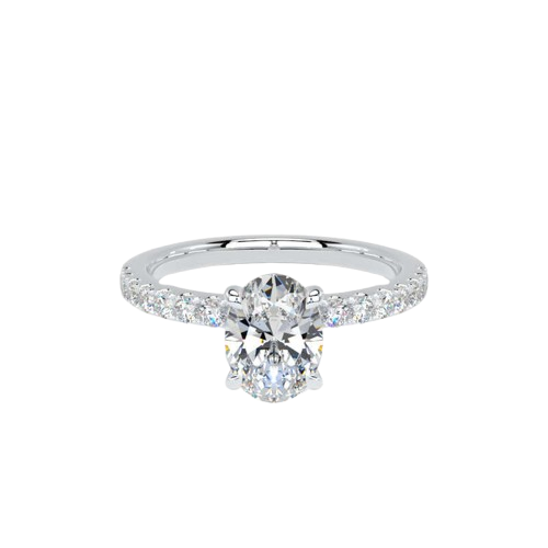 Oval Shape Engagement Rings
