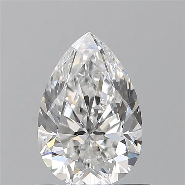 0.90ct Pear Natural Diamond (Colour E, Clarity VVS2, GIA Certified)