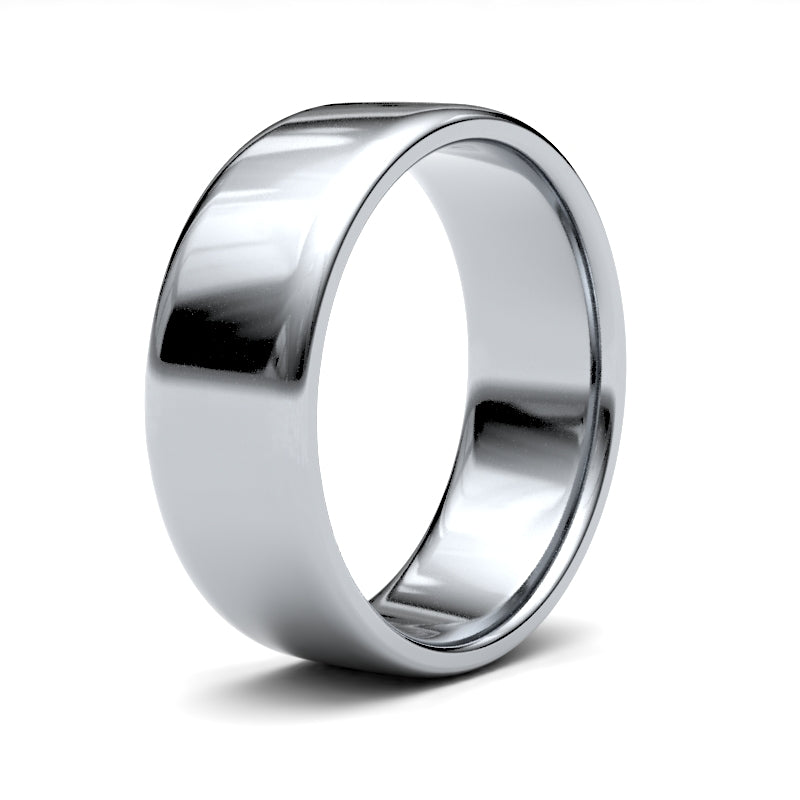 Gents Soft Court Platinum Band