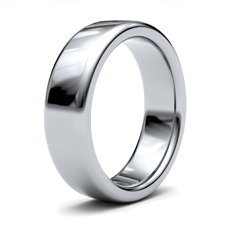 Gents Soft Court Platinum Band
