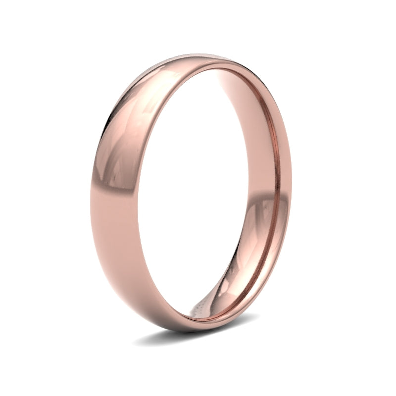 Gents Court Rose Gold Band