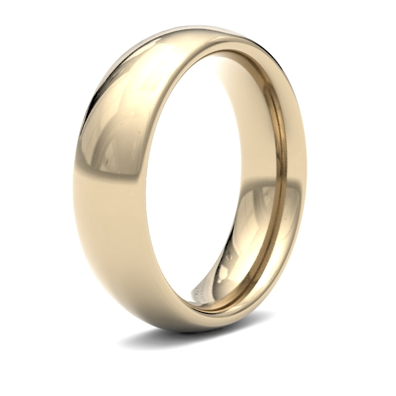 Gents Court Yellow Gold Band