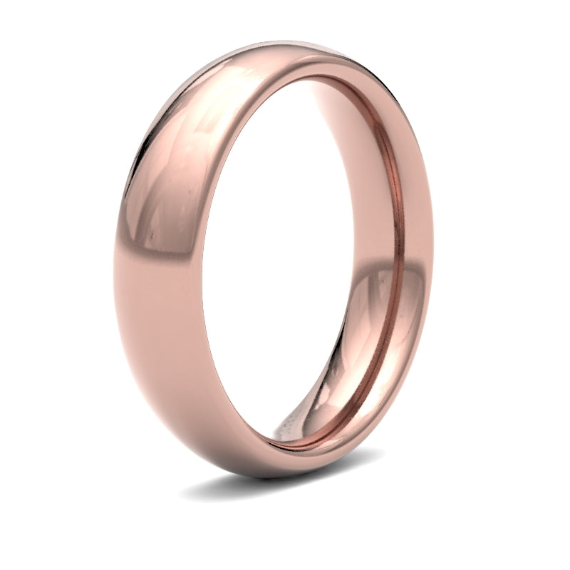 Gents Court Rose Gold Band