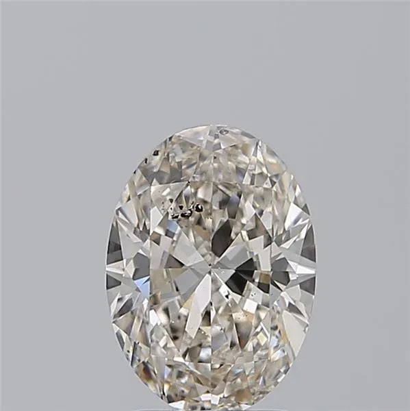 2.01ct Oval Natural Diamond (Colour I, Clarity SI2, Cut VG, IGI Certified)