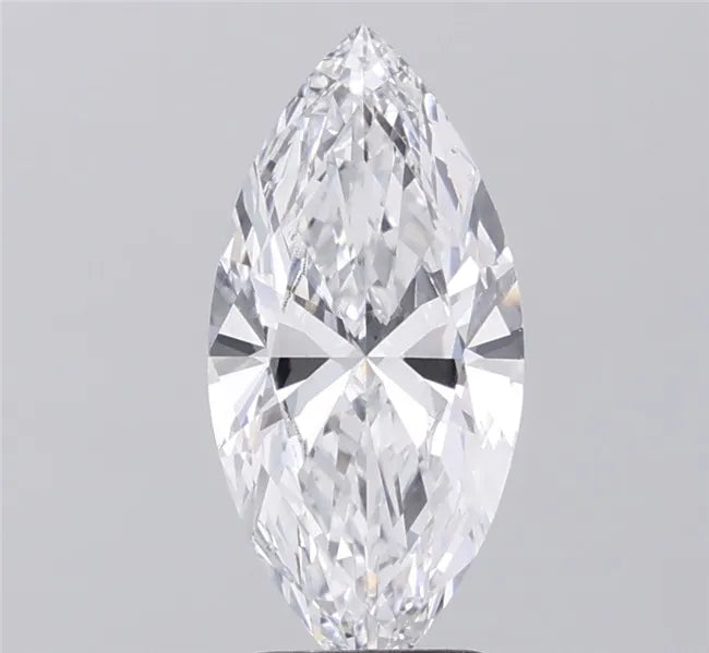 2.51ct Marquise Lab Grown Diamond (Colour D, Clarity VVS2, IGI Certified)