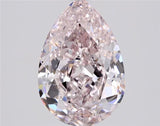 1.50ct Pear Natural Diamond | Fancy Light Pink/VS2