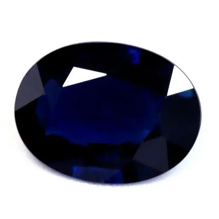 1.00ct Oval Lab-grown Sapphire | EC