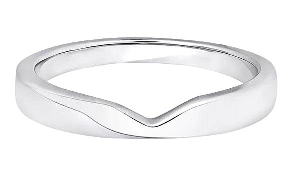 Shaped Ring, Cutout Plain Band | SB1008
