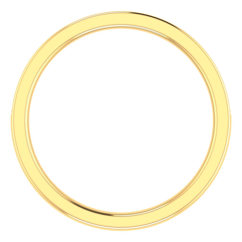 GRAIN AND CHANNEL SET ROUND DIAMOND ETERNITY RING, CLAW SET, YELLOW GOLD